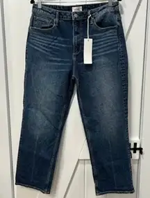 Driftwood Womens Stella Jeans 30 NWT Dark Wash Straight Leg Cotton Casual