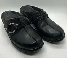 Ariat Stylish Black Leather Shasta Mules Slip On Shoes **Size 6.5** 🌸🌸