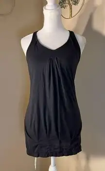 Lululemon  Black Practice Freely Racerback Tank Top Size 4