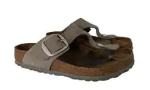 Birkenstock Women’s Gizeh Big Buckle Slide Sandals