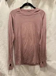 Pink Swiftly Tech Long Sleeve