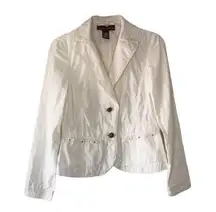 Vintage Jones Wear Jeans off white blazer jacket