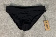 Nobull‎ Womens Small Black Swim Bikini Bottoms NWT