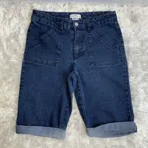 Jaclyn Smith Bermuda Denim Shorts Sz 6