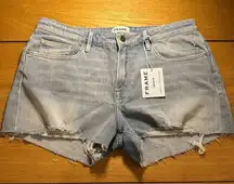 NWT frame le grand garçon short cut off 30