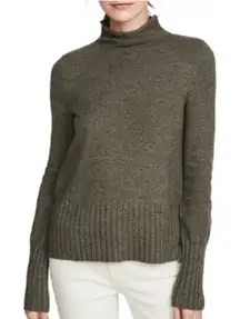 Madewell Donegal Inland Turtleneck Roll neck Sweater Green W2034 Sz S