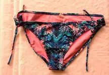 Raisins Triple Side Strappy Bikini Bottoms Junior XLMulti Elastic Waist Pull On