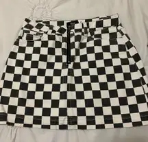 Checkerboard Skirt
