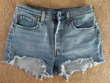501 Levi’s Shorts High-Rise