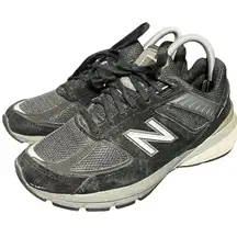 New Balance‎ 990v5 - W990BK5 Black/Silver Women’s Size 8.5 Made in USA Sneaker