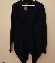 Bebe black cardigan sz s