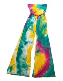 ✨ Heart & Hips Tie Dye Wide Leg Jumpsuit Women’s Large Festival Boho ✨