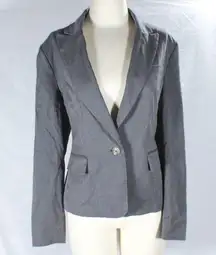 Isaac Mizrahi Dark Gray Womens Blazer Jacket  for Target Size XL