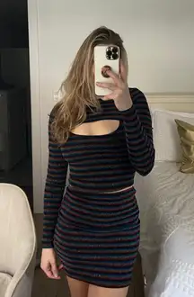 2 Piece Sparkly boutique set