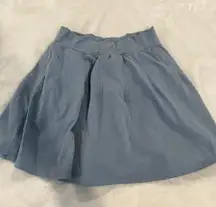 Elegant Blue Women's Skort