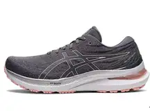 ASICS Women's Gel Kayano 29 Running Athletic Tennis Shoes Gray and Pink Size 8 Metropolis Frosted Rose