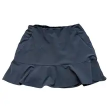Women's Tail Black Skort with Ruffle Bottom Size 10