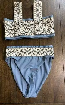 Elysiian Swim Suit Size Small S Blue Bikini 2 Piece NEW!