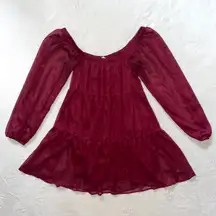 NWOT Womens Altar’d State Long Sleeve Mini dress size XS 