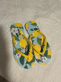 Lemon Flip Flops