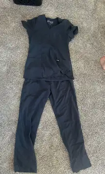 Anatomy Grey's Scrub Set Grey