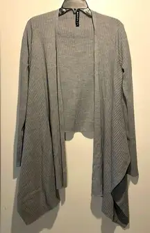 Athleta- “Solstice Wrap” Merino Wool Blend Long Line Wrap Cardigan- Size Medium