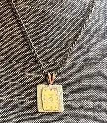 Elegant Copper Chain Necklace Vintage Watch Face Pendant Steampunk Victorian