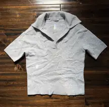 Abercrombie Collared Short Sleeve Sweater 