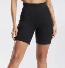 Gymshark x Whitney Simmons Black Eyelash Knit Shorts