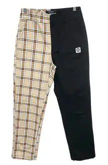 Airwalk Forever 21 Plaid Jeans Womens XS Colorblock Grunge Emo Skater Y2K Goth