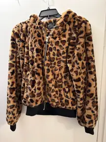 Cheetah Print Hoodie