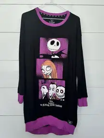 The Nightmare Before Christmas Women’s Small Long Sleeve Dress Shirt