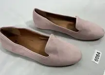 Womans H&M Slipon Flat Ballet Shoes Eu 38 Us 7.5/8 Pink NWOT