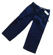 Vineyard Vines navy catamaran linen pants 0