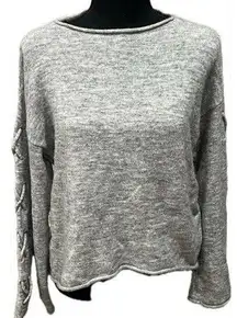 Gray hm crew neck