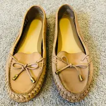 Michael Kors beige Loafers Size 8M