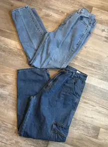 Bundle Geoffrey Beene & Shein Blue Denim Jeans size 6