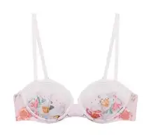 Savage X Fenty Garden Of Eden Lightly Lined Bra Floral Butterfly 36D - NWT