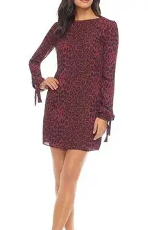 Dress the Population  Dahlia Leopard-Print Dress