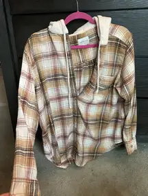 AE hooded Flannel