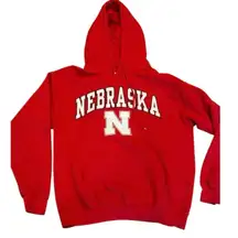 Nebraska Huskers Red Hoodie Sweatshirt M