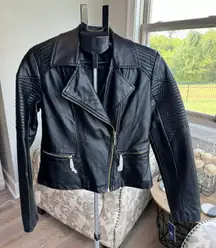 Black Moto Jacket 