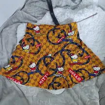 Hello Kitty Print Skort
