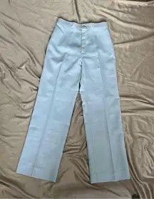 Vintage Light Blue Wide Trouser