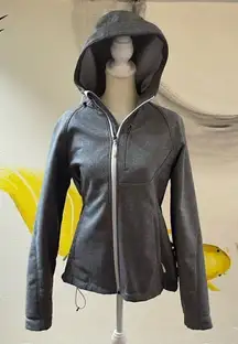 Kirkland Signature fleece lined zip up hoodie jacket.  Size Medium.