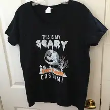 FINAL MARKDOWN Ladies scary event planner tee large