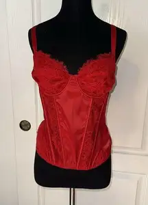 Victoria's Secret  SEXY RED LACE BUSTIER