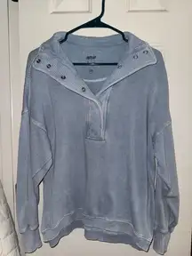 Aerie Sweater Pullover Blue