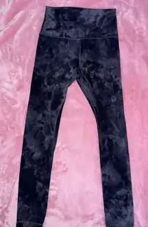 Lululemon Align Pant Size 4 Diamond Dye Asphalt Grey True Navy RARE!