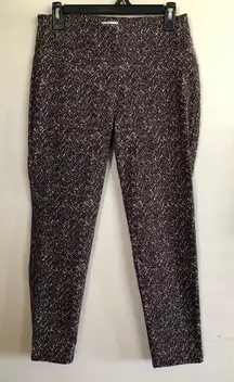 VAN HEUSEN Womens Cropped Stretch Pants Size 8 Back Pockets